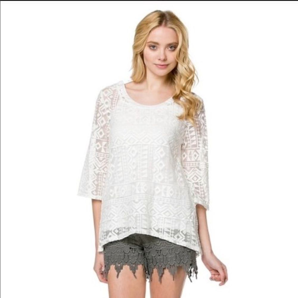 Navajo Lace Tunic with Cami